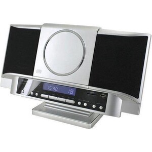 Soundmaster DISC4011 silber Stereoanlage Line-In