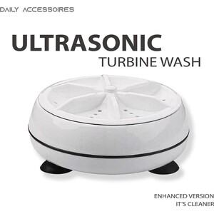 Ultrasonic turbine wash mini camping kleine mini