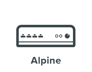 Alpine Autoversterker