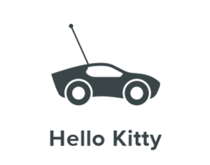 Hello Kitty Bestuurbare auto