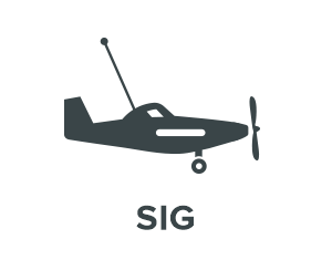 SIG RC vliegtuig