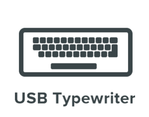 USB Typewriter Toetsenbord